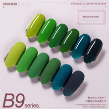 Load image into Gallery viewer, Vendeeni 115 Styles Gel Nail Polish Kits 6 Colors/Set Sequin Glitter Cat Eye UV LED Nail Gel Lacquer Set Pure Color Gel Varnish|Nail Gel|