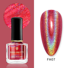 Load image into Gallery viewer, BORN PRETTY Laser Nail Polish 7ml Holographics Nails Varnish Shining Glittering Nail Art Varnish Polish for Manicuring Nagellack|Nail Polish|