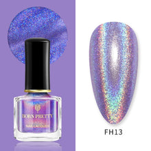 Load image into Gallery viewer, BORN PRETTY Laser Nail Polish 7ml Holographics Nails Varnish Shining Glittering Nail Art Varnish Polish for Manicuring Nagellack|Nail Polish|