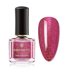 Load image into Gallery viewer, BORN PRETTY Laser Nail Polish 7ml Holographics Nails Varnish Shining Glittering Nail Art Varnish Polish for Manicuring Nagellack|Nail Polish|