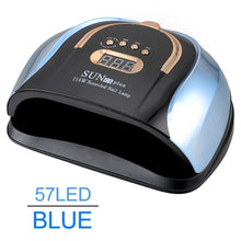 Load image into Gallery viewer, 114w UV Nail Dryer Lamp With Automatic Sensor 57 UV LED Light For All Gels 4 Timer Professional Manicure Pedicure Nail Epuipment|Nail Dryers|