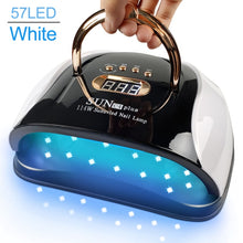 Load image into Gallery viewer, 114w UV Nail Dryer Lamp With Automatic Sensor 57 UV LED Light For All Gels 4 Timer Professional Manicure Pedicure Nail Epuipment|Nail Dryers|