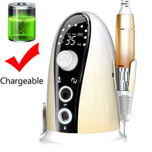 Load image into Gallery viewer, 35000RPM Nail Drill Machine With HD LCD Display Rechargeable and Electric Nail Master For Manicure Nail Salon Tools|Electric Manicure Drills|