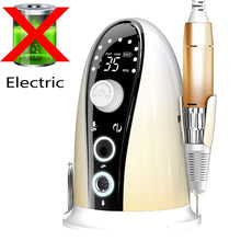 Load image into Gallery viewer, 35000RPM Nail Drill Machine With HD LCD Display Rechargeable and Electric Nail Master For Manicure Nail Salon Tools|Electric Manicure Drills|