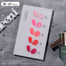 Load image into Gallery viewer, 5 Color/Set Gel Nail Polish Glitter Sequins Cat Eye Nail Art Gel Polish Lacquer UV Soak Off Gel Varnish With Color Card|Nail Gel|