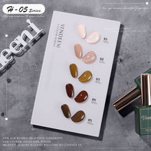 Load image into Gallery viewer, 5 Color/Set Gel Nail Polish Glitter Sequins Cat Eye Nail Art Gel Polish Lacquer UV Soak Off Gel Varnish With Color Card|Nail Gel|