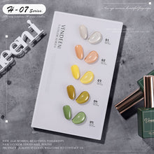Load image into Gallery viewer, 5 Color/Set Gel Nail Polish Glitter Sequins Cat Eye Nail Art Gel Polish Lacquer UV Soak Off Gel Varnish With Color Card|Nail Gel|