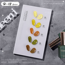 Load image into Gallery viewer, 5 Color/Set Gel Nail Polish Glitter Sequins Cat Eye Nail Art Gel Polish Lacquer UV Soak Off Gel Varnish With Color Card|Nail Gel|