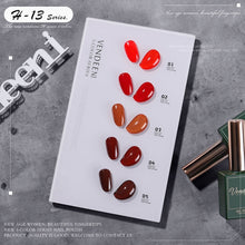 Load image into Gallery viewer, 5 Color/Set Gel Nail Polish Glitter Sequins Cat Eye Nail Art Gel Polish Lacquer UV Soak Off Gel Varnish With Color Card|Nail Gel|