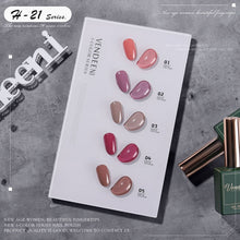 Load image into Gallery viewer, 5 Color/Set Gel Nail Polish Glitter Sequins Cat Eye Nail Art Gel Polish Lacquer UV Soak Off Gel Varnish With Color Card|Nail Gel|