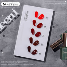 Load image into Gallery viewer, 5 Color/Set Gel Nail Polish Glitter Sequins Cat Eye Nail Art Gel Polish Lacquer UV Soak Off Gel Varnish With Color Card|Nail Gel|