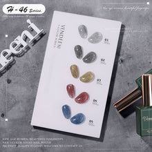 Load image into Gallery viewer, 5 Color/Set Gel Nail Polish Glitter Sequins Cat Eye Nail Art Gel Polish Lacquer UV Soak Off Gel Varnish With Color Card|Nail Gel|