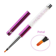 Load image into Gallery viewer, ANGNYA New Nail Art Acrylic Liquid Powder Carving UV Gel Extension Builder Painting Brush Lines Liner Drawing Pen Manicure Tools|Nail Brushes|