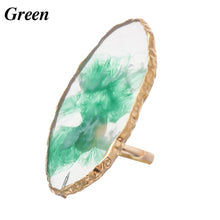 Load image into Gallery viewer, 1Pc New Stone Nail Art Palette Finger Ring False Nails Tips Drawing Color Mixing Display DIY Manicure Polish Gel Tool| |