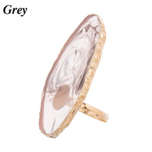Load image into Gallery viewer, 1Pc New Stone Nail Art Palette Finger Ring False Nails Tips Drawing Color Mixing Display DIY Manicure Polish Gel Tool| |