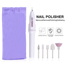 Load image into Gallery viewer, 5 in 1 Nail Art Manicure Tool Electric Nail Drill Machine Nail Drill File Grinder Grooming Kit nail polish remover Manicure Set|Sets &amp; Kits|
