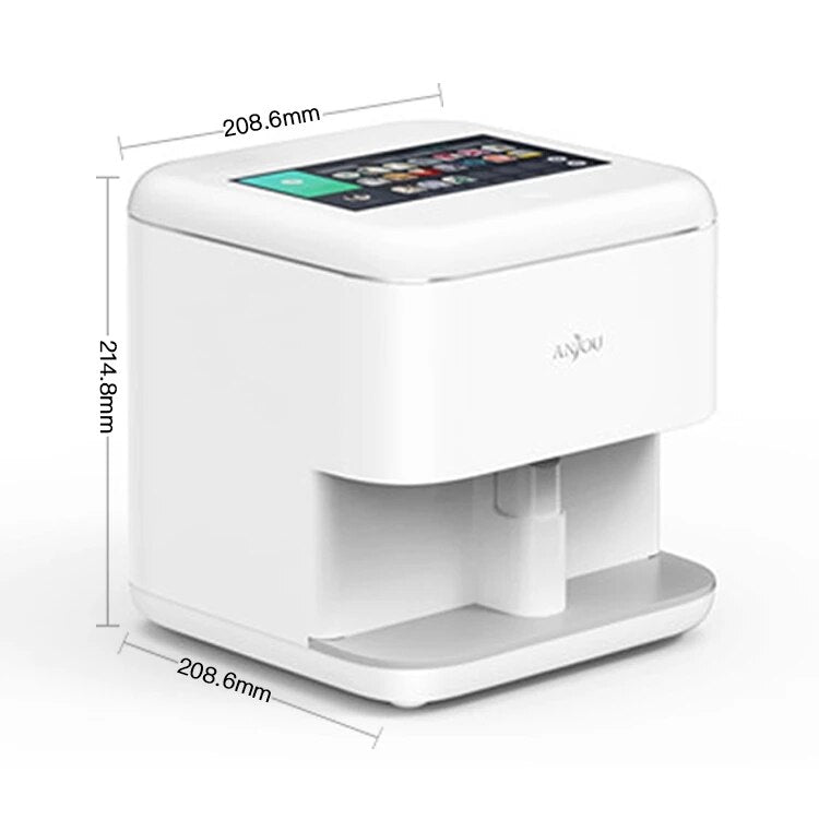 Amazon.com: 3D Intelligent Nail Printer, Portable Digital Mobile Nail Art  Printer, Touch Screen Display, Printing and Rying as One, for Nail  Studio/Manicurist/Nail Lovers : Beauty & Personal Care