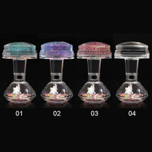 Load image into Gallery viewer, Nail Stamper Translucent Crystal Stamper Scraper Easily Operation 3D Nail Decorations Box DIY Manicure Nail Art Tool|Nail Art Templates|
