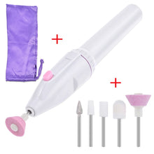 Load image into Gallery viewer, 5 in 1 Nail Art Manicure Tool Electric Nail Drill Machine Nail Drill File Grinder Grooming Kit nail polish remover Manicure Set|Sets &amp; Kits|
