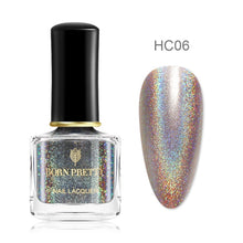 Load image into Gallery viewer, BORN PRETTY Laser Nail Polish 7ml Holographics Nails Varnish Shining Glittering Nail Art Varnish Polish for Manicuring Nagellack|Nail Polish|
