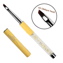 Load image into Gallery viewer, ANGNYA New Nail Art Acrylic Liquid Powder Carving UV Gel Extension Builder Painting Brush Lines Liner Drawing Pen Manicure Tools|Nail Brushes|
