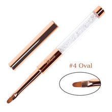 Load image into Gallery viewer, ANGNYA New Nail Art Acrylic Liquid Powder Carving UV Gel Extension Builder Painting Brush Lines Liner Drawing Pen Manicure Tools|Nail Brushes|
