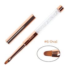 Load image into Gallery viewer, ANGNYA New Nail Art Acrylic Liquid Powder Carving UV Gel Extension Builder Painting Brush Lines Liner Drawing Pen Manicure Tools|Nail Brushes|
